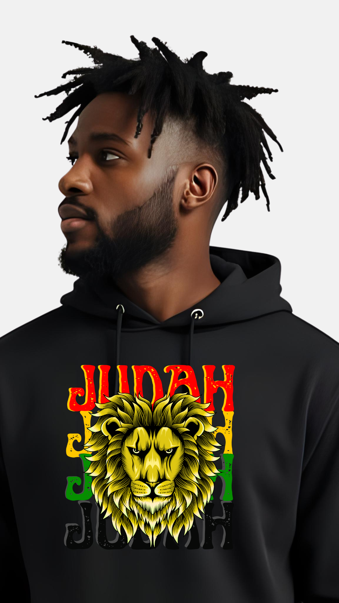 JUDAH LION T-SHIRT AND HOODIE