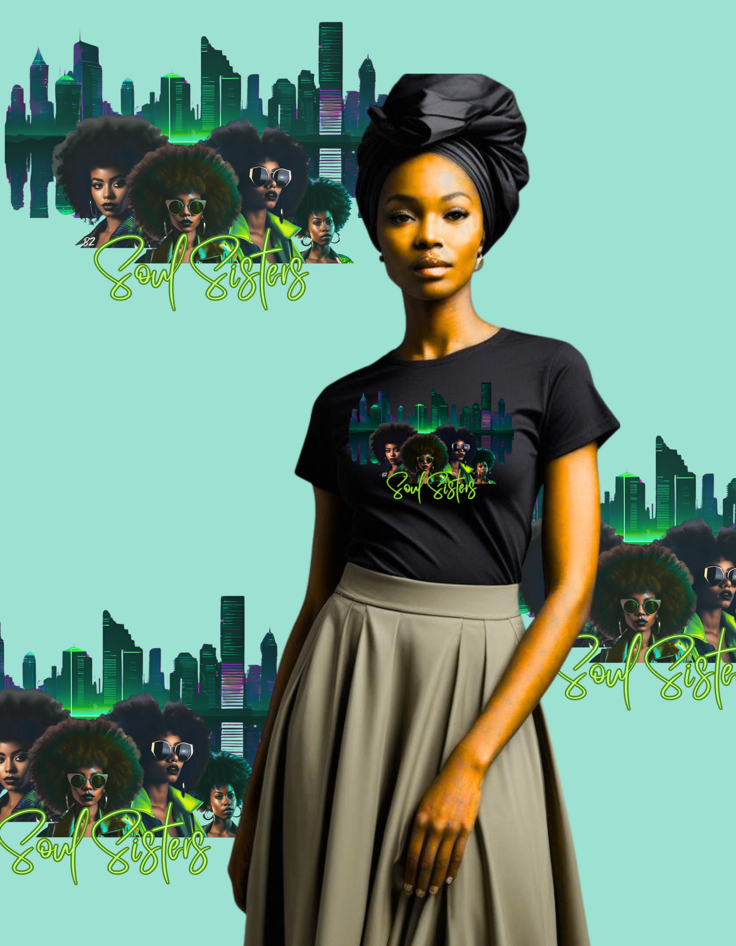 SOUL SISTAS BEAUTIFULLY BLUE
