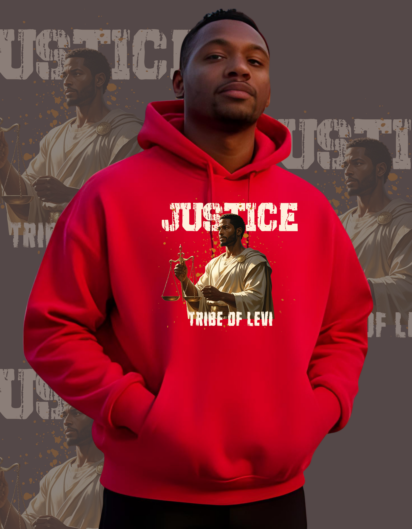 LEVI JUSTICE T-SHIRT AND HOODIE
