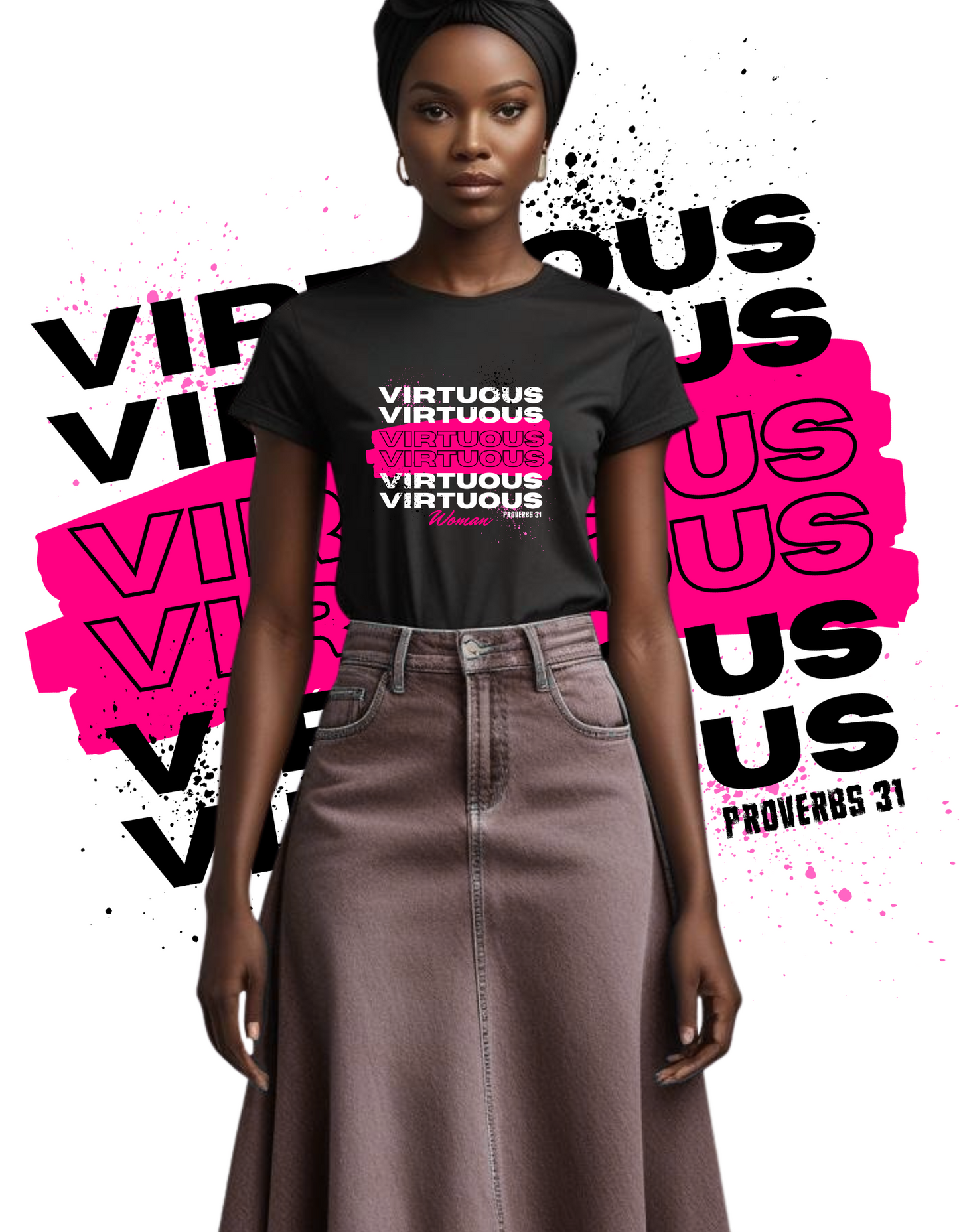 WOMEN'S VIRTUOUS T-SHIRTS/HOODIES