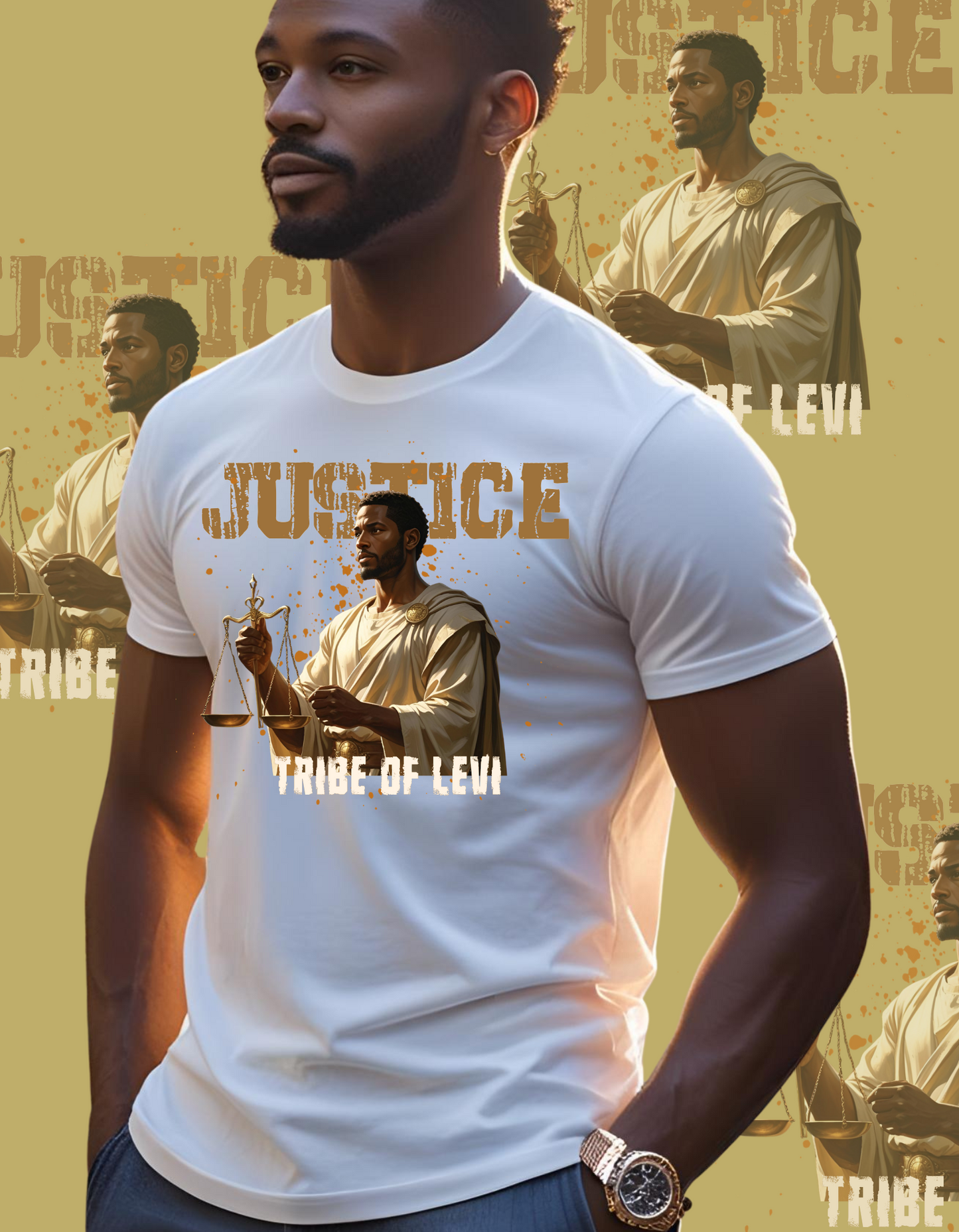 LEVI JUSTICE T-SHIRT AND HOODIE