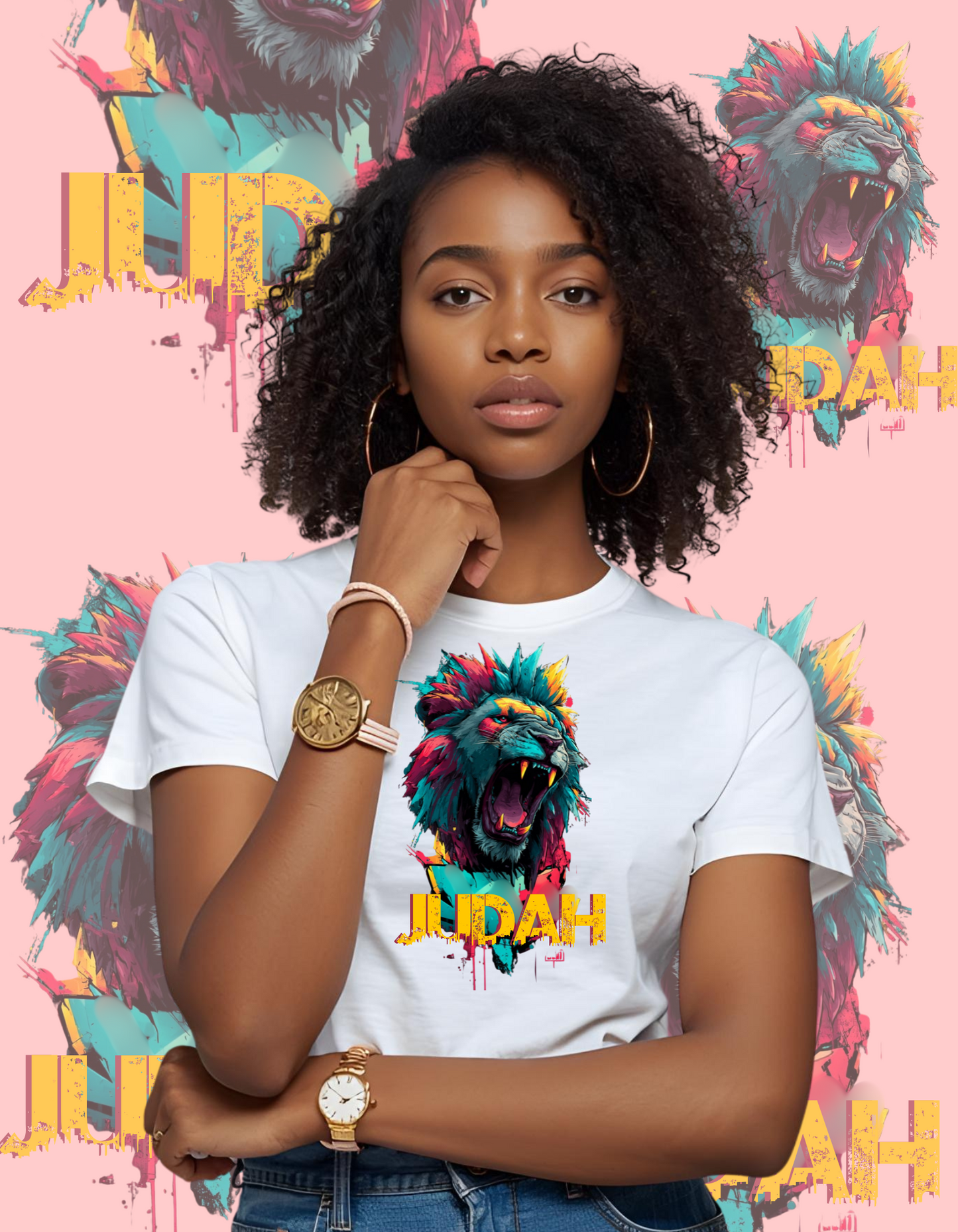 JUDAH LION FIERCE T-SHIRTS/HOODIES