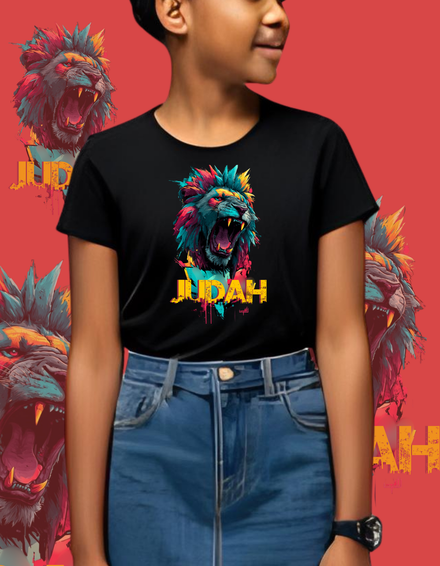 JUDAH LION FIERCE T-SHIRTS/HOODIES
