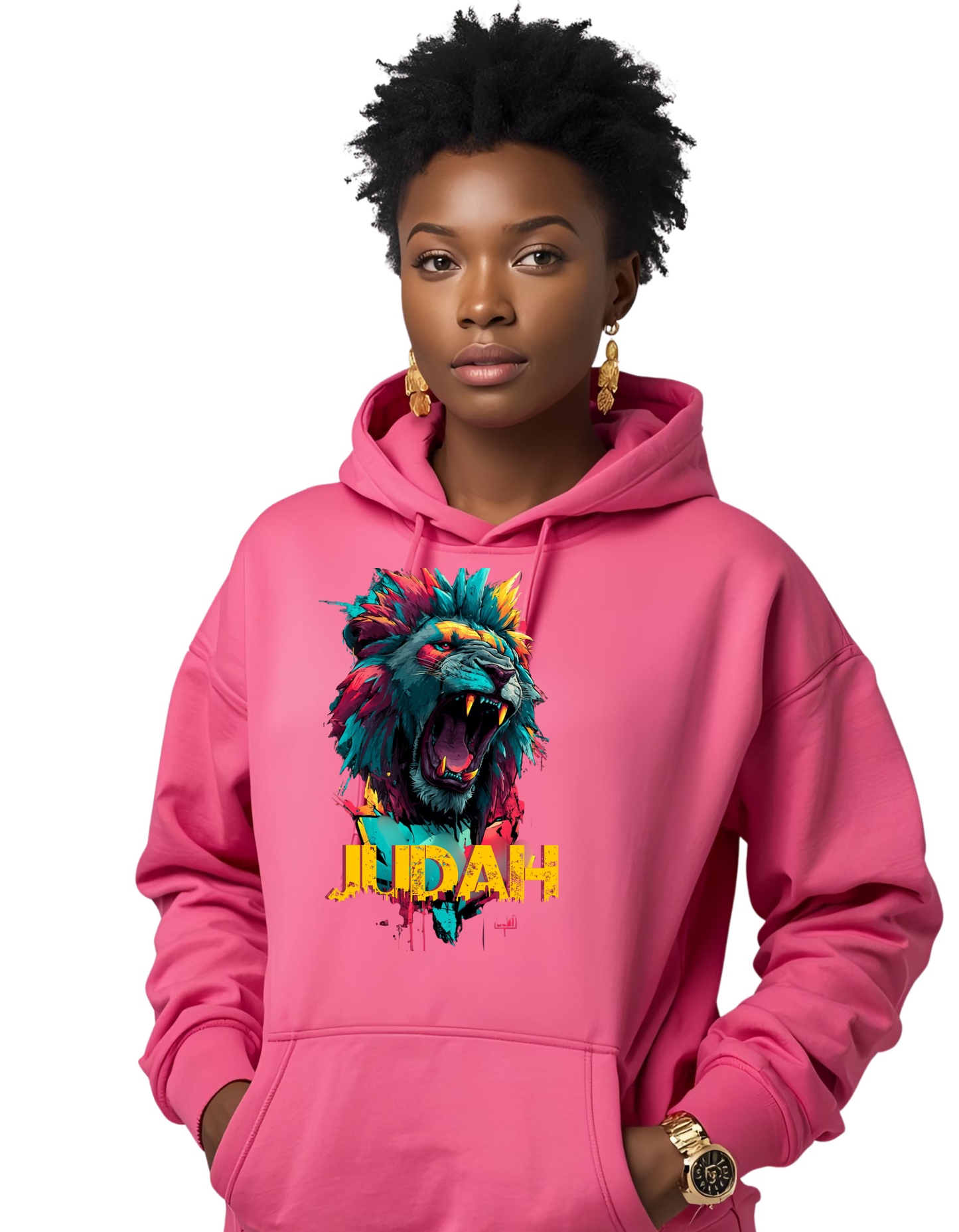 JUDAH LION FIERCE T-SHIRTS/HOODIES